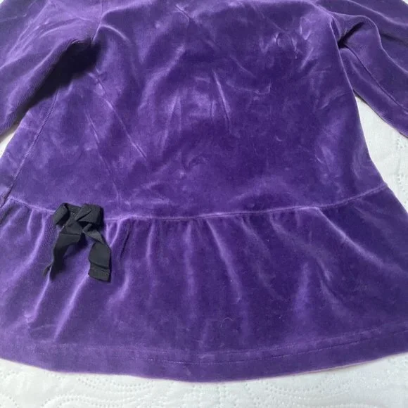 Hanna Andersson Softest Velour Dress 6-12m - Picture 3 of 5